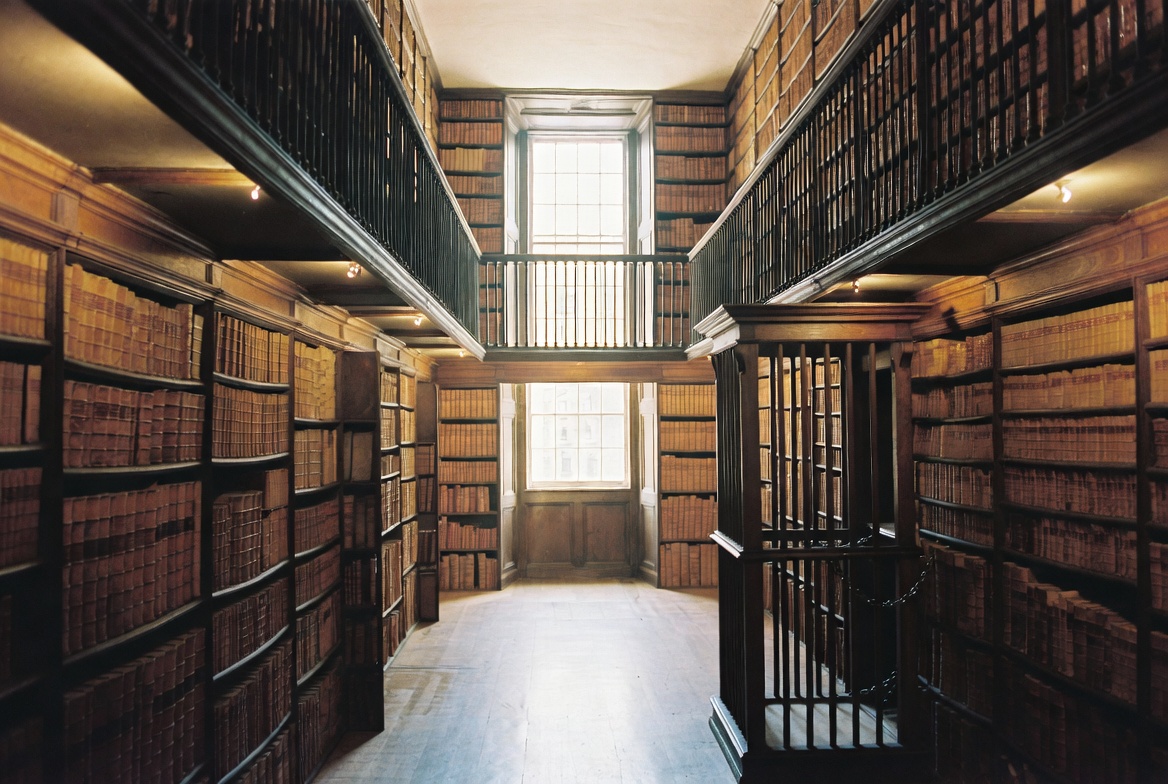Marsh's Library reading cages